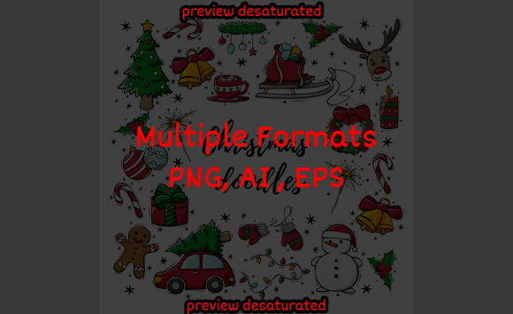 Christmas Background with Elements Ny D: A Designer's Review