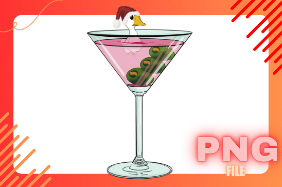 Christmas Duck in a Martini: Festive Illustrations for Real Crafters