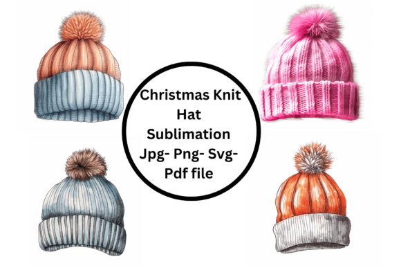 Christmas Knit Hat Sublimation: A Review of Modern Illustrations for Branding