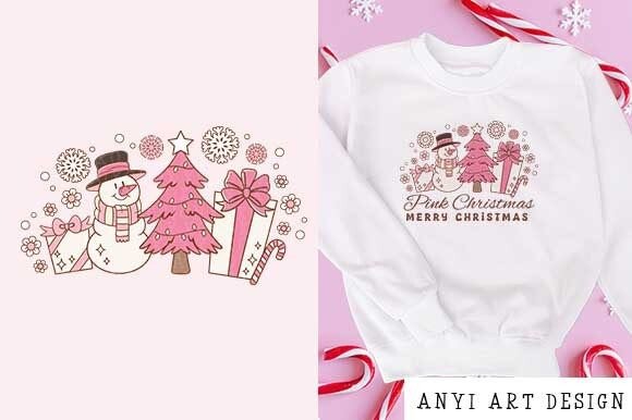 Christmas Pink PNG: Elevating Blog Graphics and Illustrations