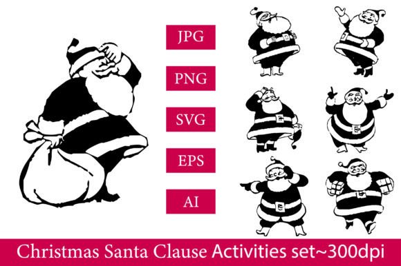 Christmas Santa Claus Activities Review for Sellers