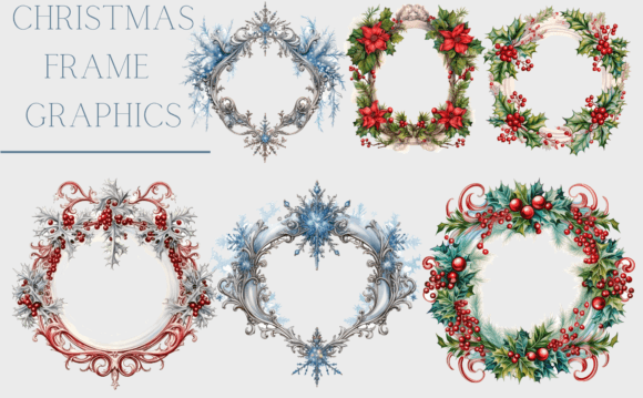 Reviewing 10 Christmas Frames for Holiday Illustrations