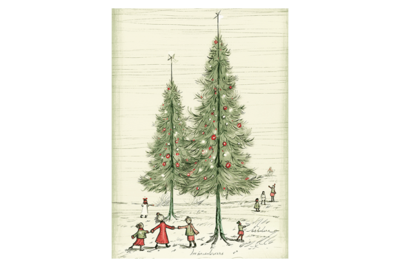 Xmas Tree Christmas Card: A Review for Digital Sellers